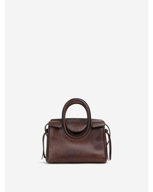 Borsa Mini Maude di Staud in Brown
