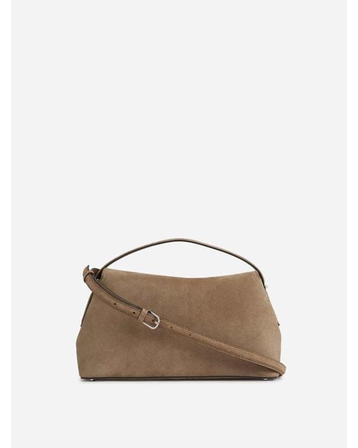Sac À Main En Daim Totême  en coloris Natural