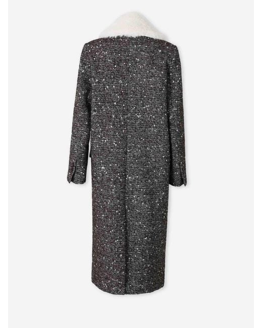Abrigo Largo Cozy Attraction Dorothee Schumacher de color Gray