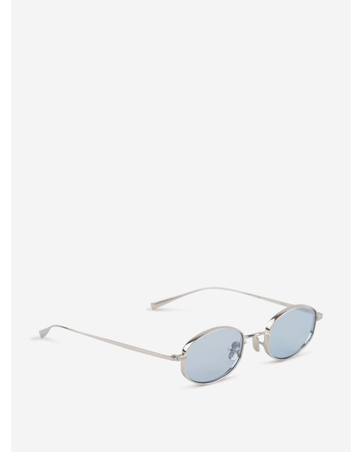 Eyevan 7285 White Thompson Sunglasses for men