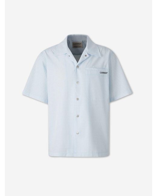 Carrera Blue Short-Sleeved Shirt for men