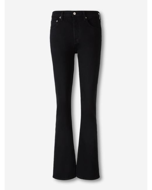 Agolde Black Flared Jeans