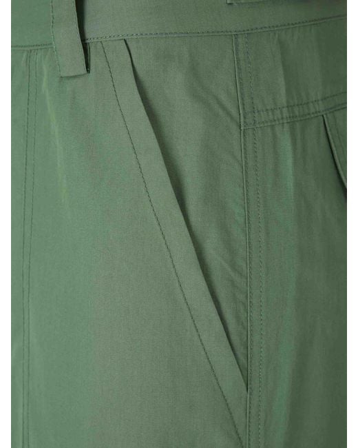 Carrera Green Wide Leg Pants Cargo for men