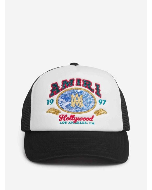 Amiri Blue Logo Cap for men