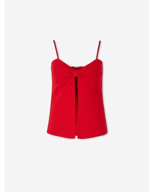 Cult Gaia Red Top Point Lennon