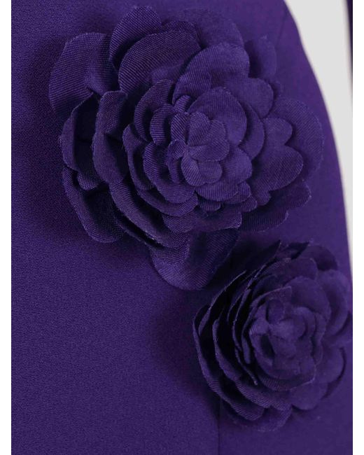 Safiyaa Purple Rory Maxi Dress
