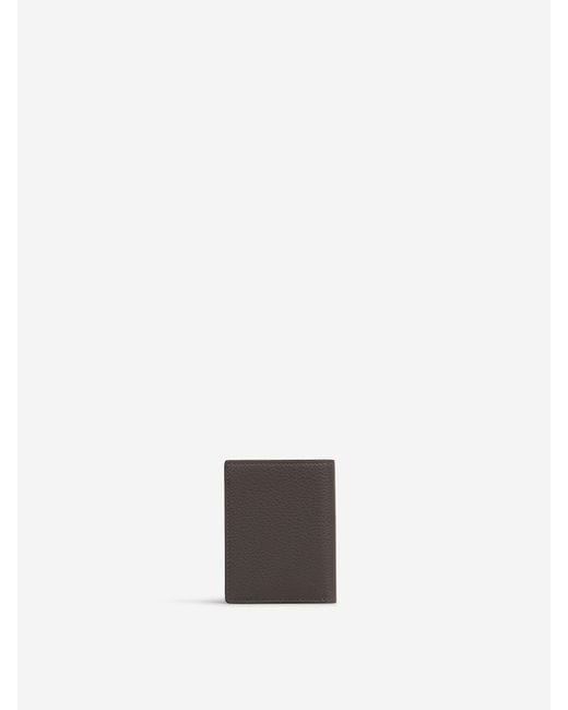 Tom Ford White T-Line Leather Card Holder for men