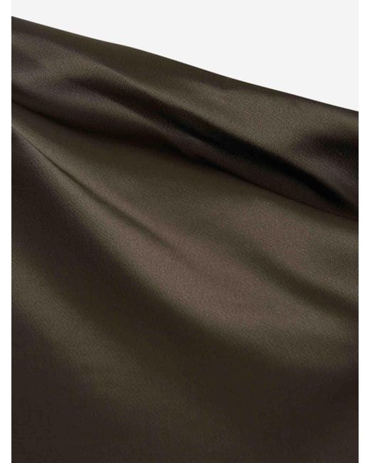 Jonathan Simkhai Green Asymmetrical Midi Dress