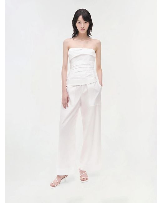 Jonathan Simkhai White Top Emerson