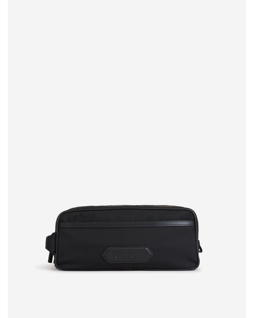 Tom Ford Black Logo Nylon Toiletry Bag for men