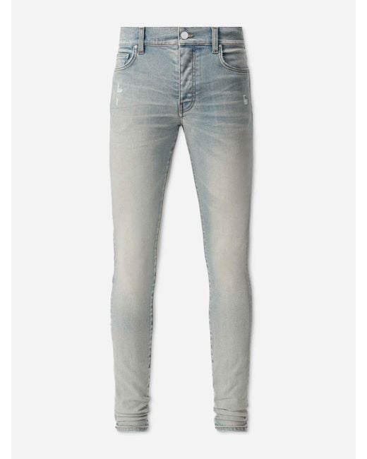 Amiri Slim Stack Jeans in Blue für Herren