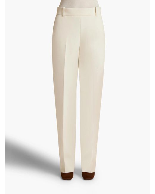 Khaite Natural Formal Pants Cambie