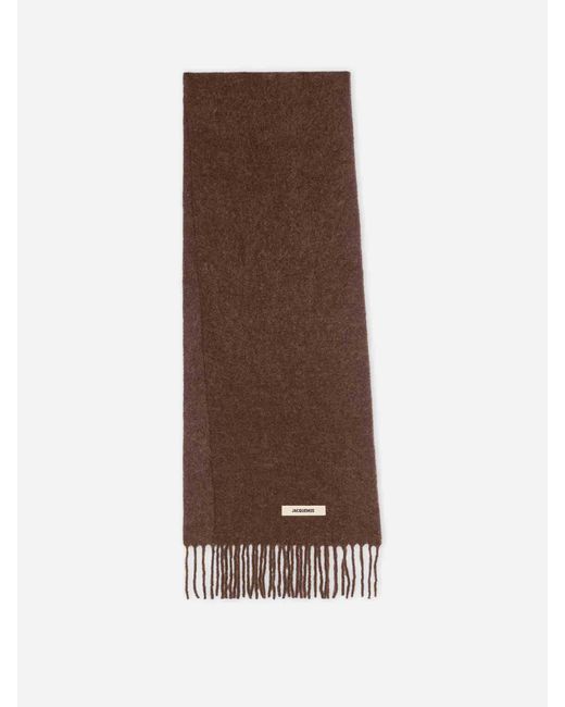 Écharpe Carro Jacquemus en coloris Brown