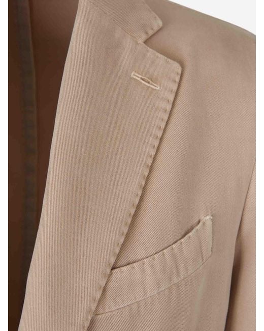 Santa Eulalia Natural Blazer Straight for men