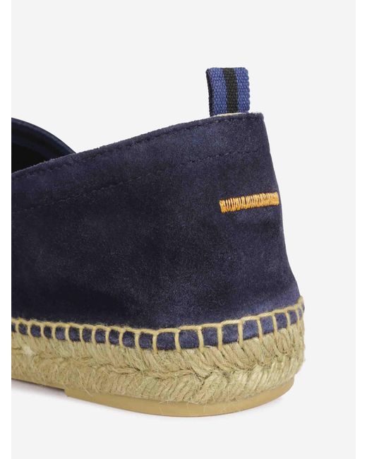 Castaner Blue Pablo Suede Espadrilles for men