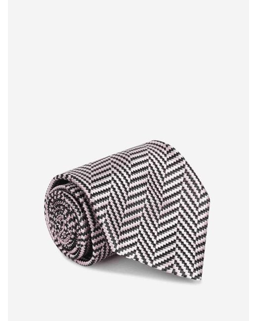 Tom Ford White Wheat Tie for men