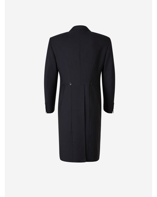 Canali Black Wool Suit for men