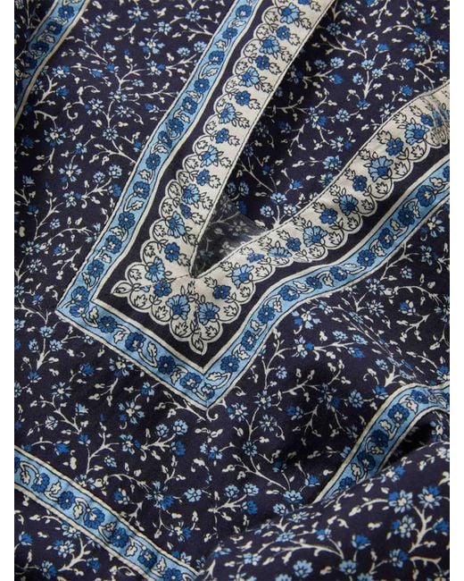 Veronica Beard Blue Cyra Blouse