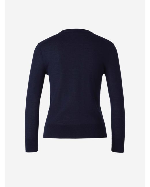 Cárdigan Cachemira Seda Givenchy de color Blue