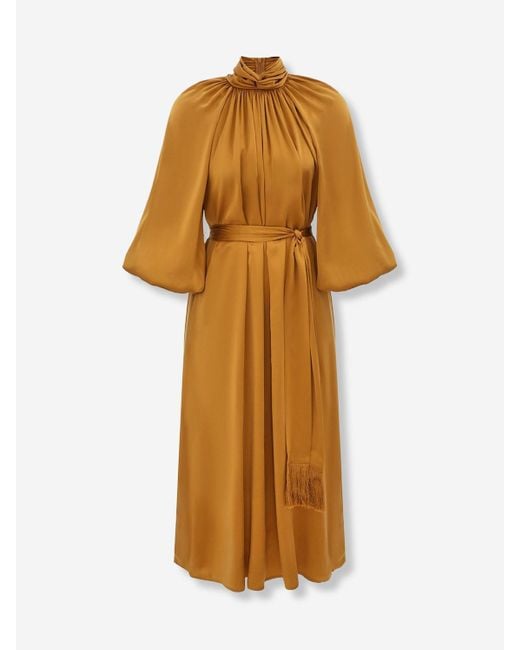 Abito Midi di Zimmermann in Yellow