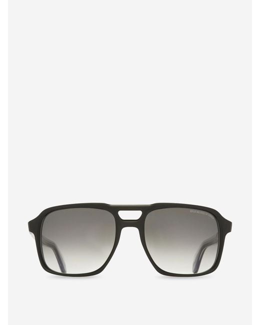 Cutler & Gross Black Sunglasses 1394 Aviator for men