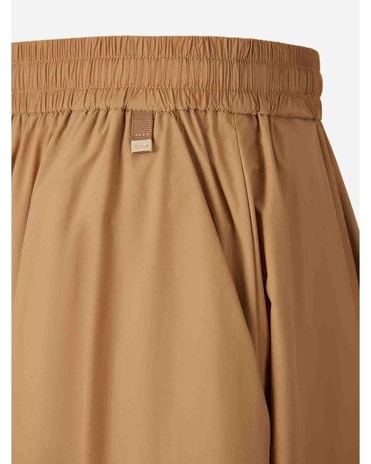 Herno Natural Stretch Midi Skirt