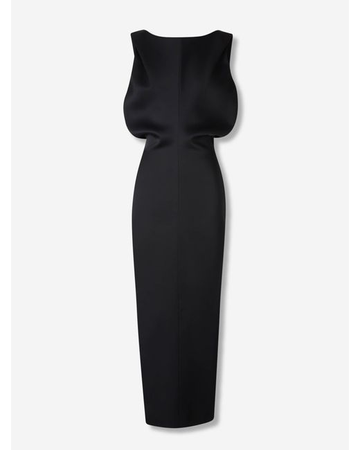 Khaite Black Terrano Maxikleid