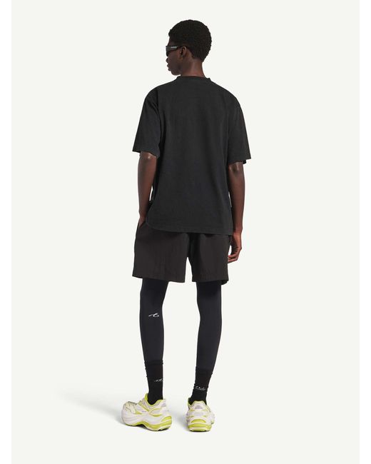 Balenciaga Black The Address T-Shirt for men
