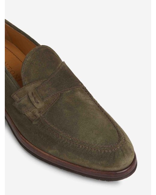 Mocassini di Bontoni in Green da Uomo