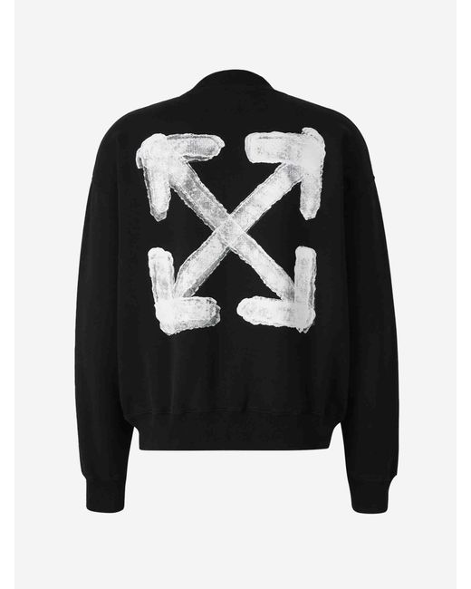 Sudadera Spray Arrow Off-White c/o Virgil Abloh de hombre de color Black