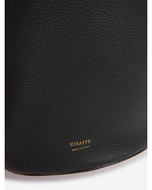 Khaite Black Shoulder Bag Leather