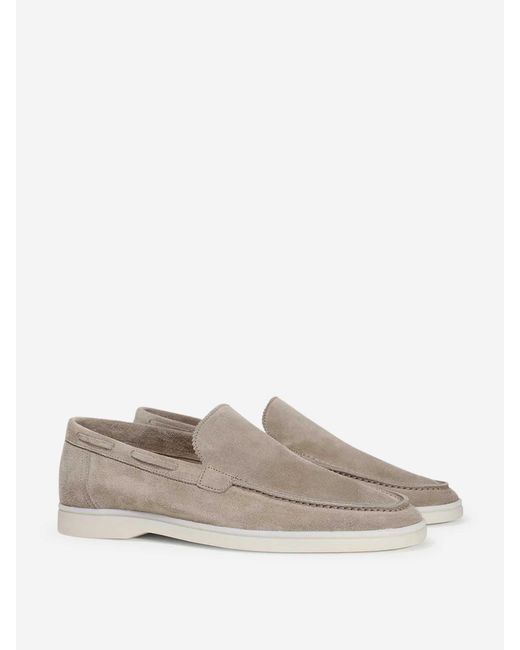Aurélien White Yacht Loafer Moccasins for men