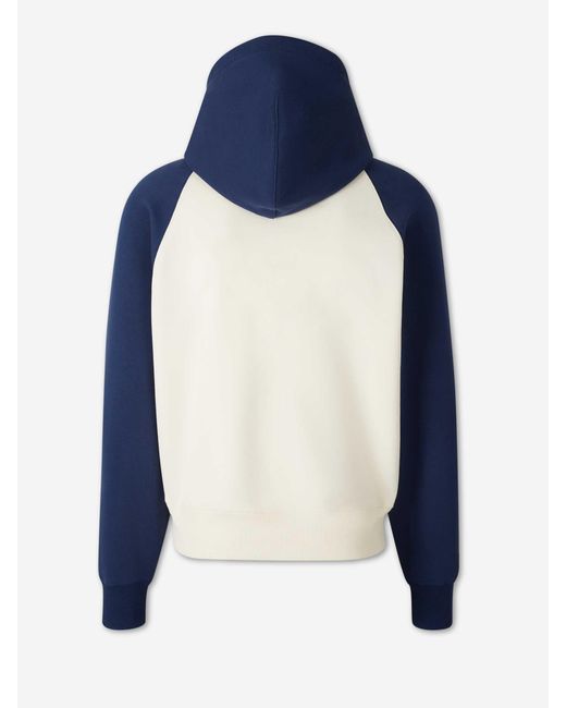 Sudadera Capucha Logo AMI de hombre de color Blue