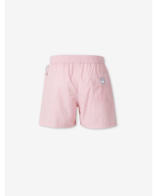 Fedeli Pink Madeira Swimsuit for men