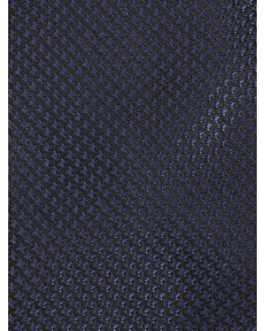 Tom Ford Blue Textured Tie for men
