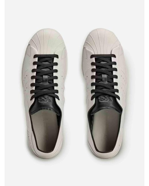 Y-3 White Sneakers Superstar Y-3 for men