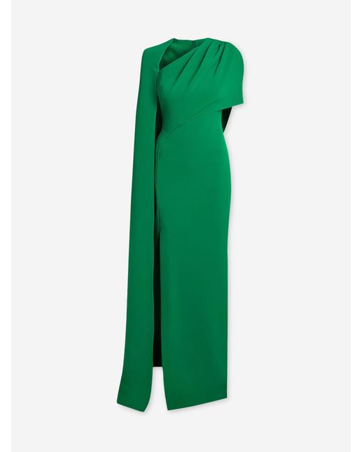 Safiyaa Green Contessa Maxi Dress