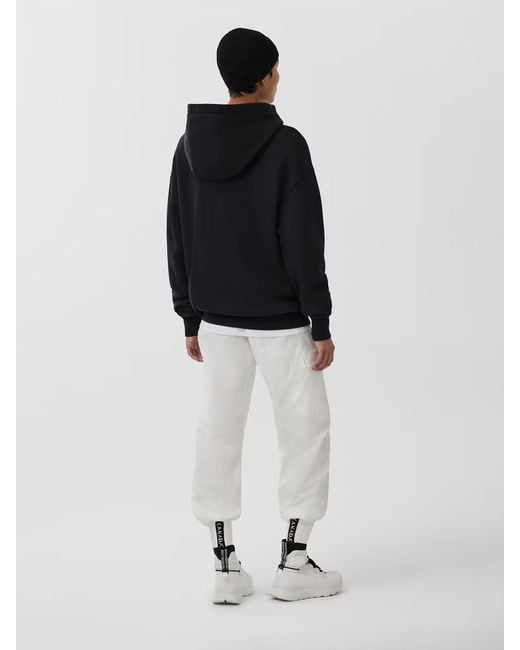 Sudadera Capucha Parche Canada Goose de hombre de color Black