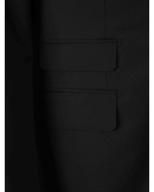 SCABAL® Black Formal Wool Suit for men
