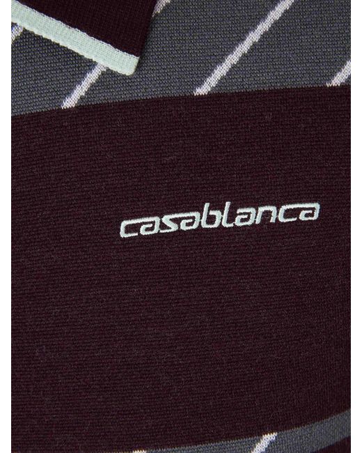Casablanca Polo Strick Reißverschluss in Multicolor für Herren