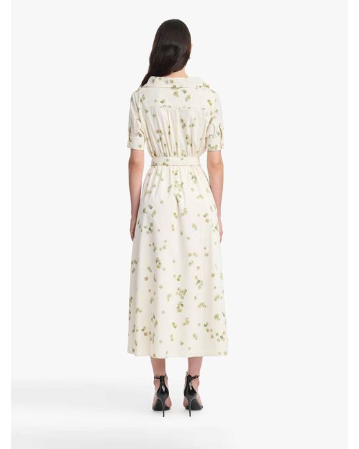 Altuzarra White Lydia Midi Dress