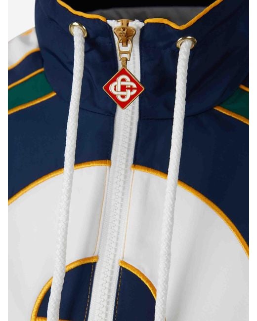 Casablanca Blue Logo Sports Jacket for men