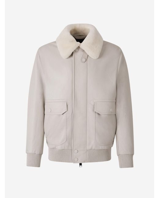 Brioni White Muttön Jacket for men