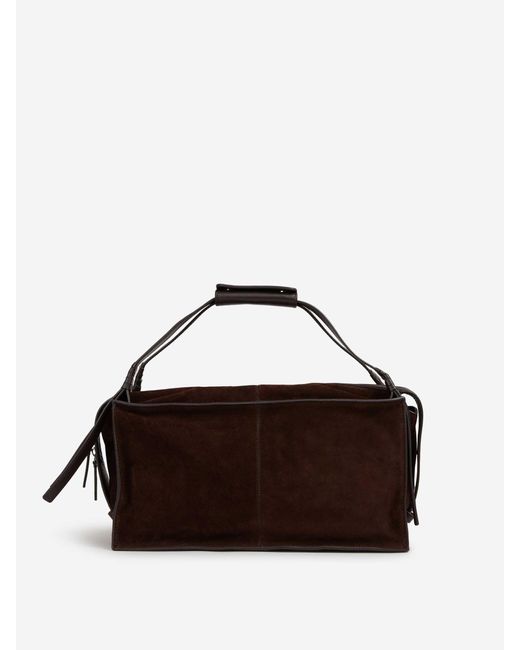 Staud Brown Harold Suede Bag