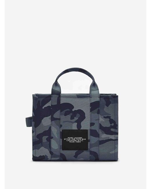 Borsa Tote Media di Marc Jacobs in Blue