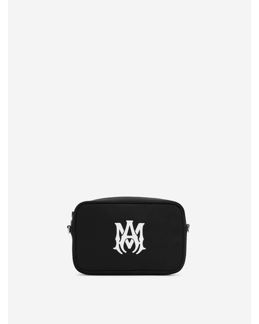 Amiri Black Ma Camera Shoulder Bag for men