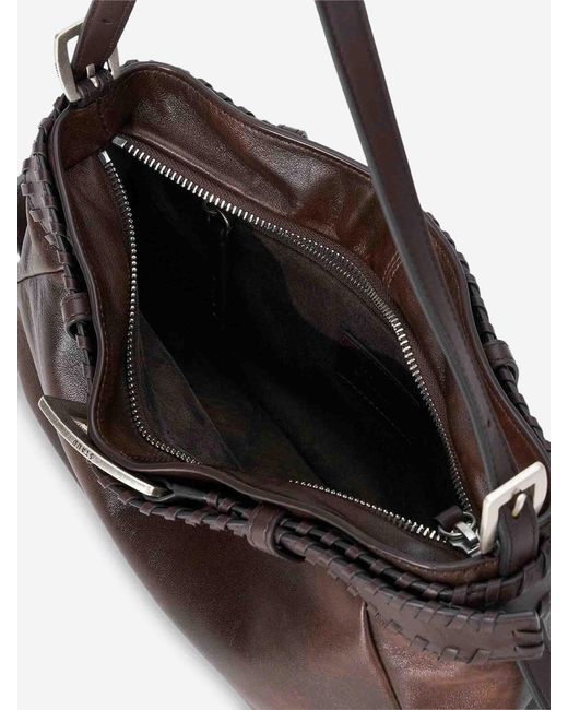 Staud Black Brooklyn Bag