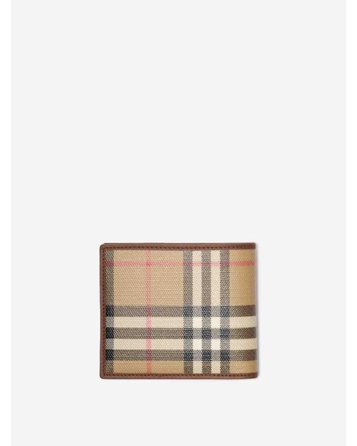 Burberry Natural Check Wallet for men