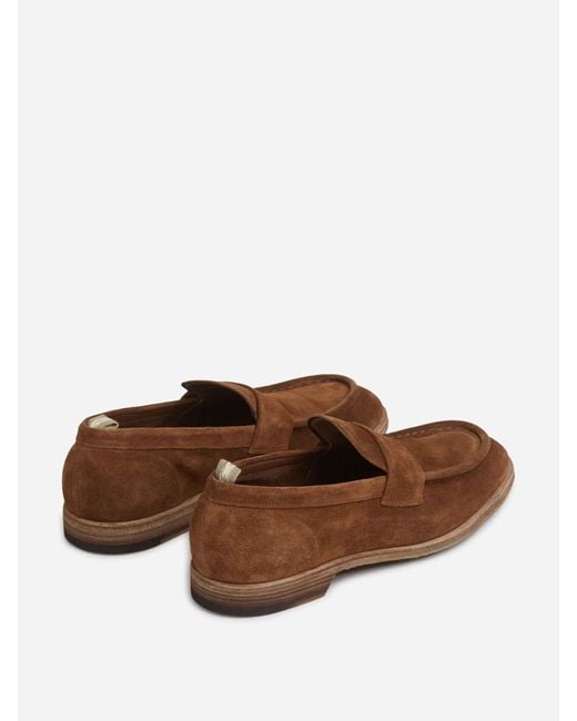 Officine Creative Brown Sound Moccasins 001 for men