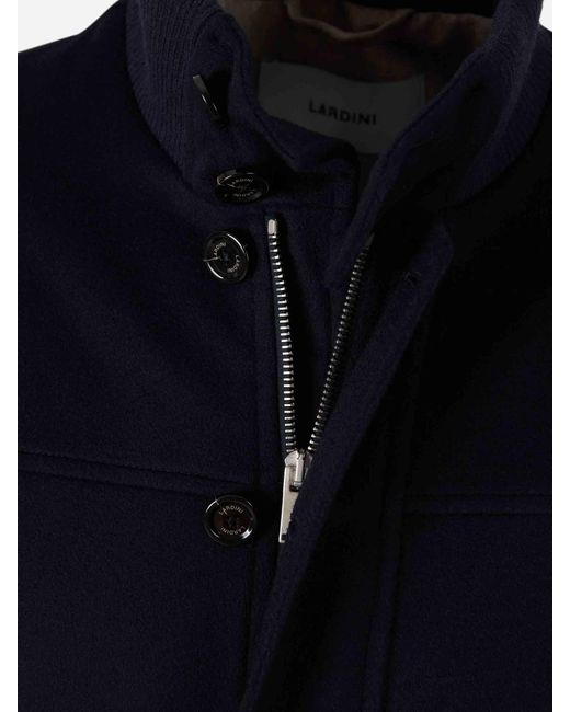 Lardini Blue Cashmere Wool Casual Jacket for men